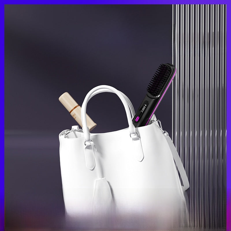 Portable Electric Straightening Brush