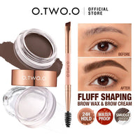Eyebrow Pomade Gel Wax 2-in-1 Waterproof